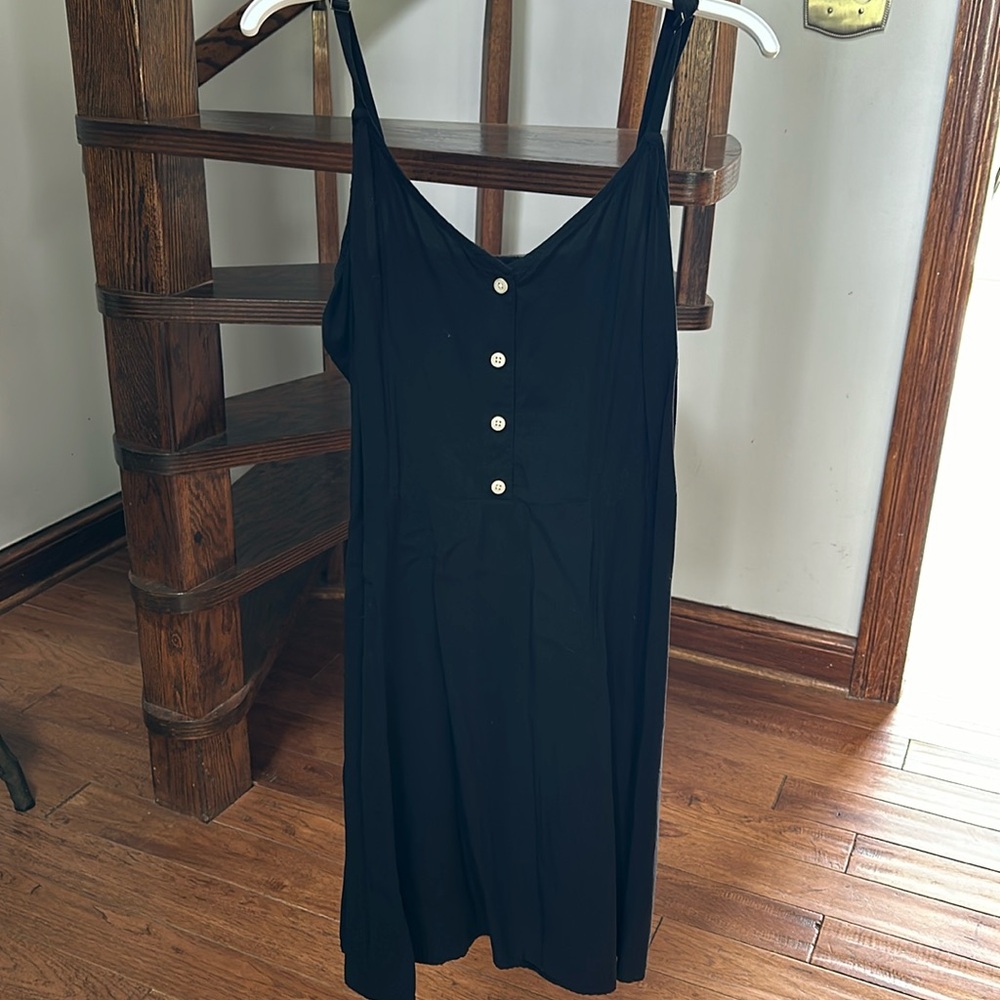 Black sun dress
